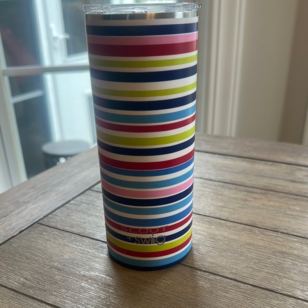 Scout Multicolor Striped Tumbler